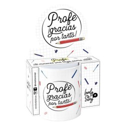Taza - Profe Gracias Por Tanto 330ml