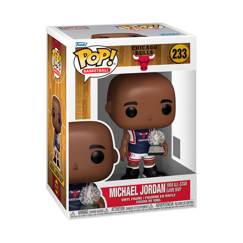 Figura POP Chicago Bulls Michael Jordan 1998 All-Star Game MVP