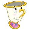 Toalla Chip La Bella y la Bestia Disney microfibra - imagen 2