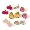 Set 6 pares pendientes Pusheen - imagen 3