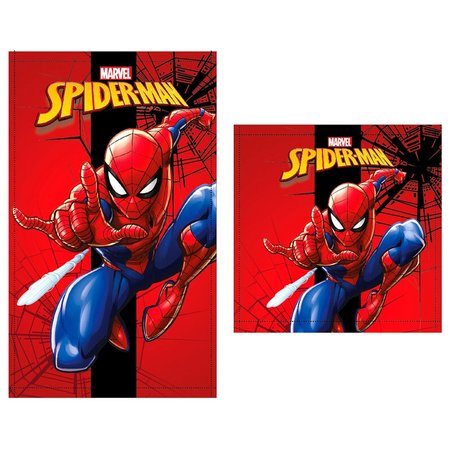 Set 2 toallas baño Spiderman Marvel algodon