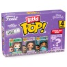 Blister 4 figuras Bitty POP Disney Princesas Bella - imagen 1