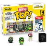 Blister 4 figuras Bitty POP Minions Series 2 - imagen 1