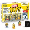 Blister 4 figuras Bitty POP Minions Series 3 - imagen 1