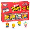 Blister 4 figuras Bitty POP Los Simpsons Bart - imagen 1