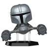 Figura POP Rider Deluxe Star Wars Mandalorian 9 the Mandalorian in N-1 Starfighter - imagen 1