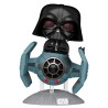 Figura POP Rides Deluxe Star Wars Darth Vader with Tie Advanced Starfighter - imagen 2