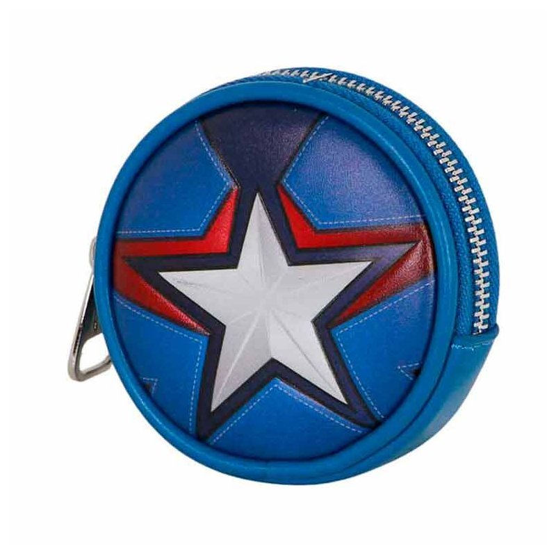 Monedero Coura Capitan America Marvel