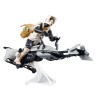 Figura Speeder Bike Scout Trooper & Grogu the Mandalorian Star Wars 9cm - imagen 2
