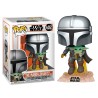Figura POP Star Wars The Mandalorian Mando Flying with Jet Pack - imagen 1