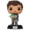 Figura POP Star Wars Mandalorian Mando Holding Child - imagen 3