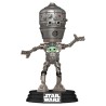 Figura POP Deluxe Star Wars The Mandalorian IG-12 with Grogu - imagen 2