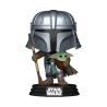 Figura POP Star Wars Impressions  Mandalorian with Grogu Exclusive - imagen 2