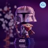 Figura POP Star Wars Impressions  Mandalorian with Grogu Exclusive - imagen 3