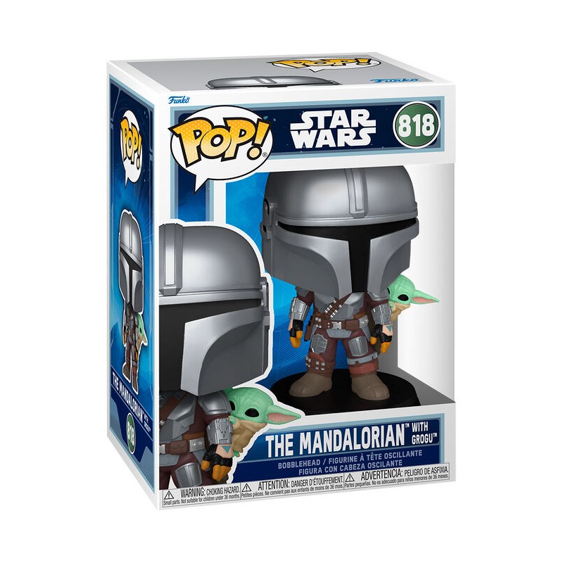 Figura POP Star Wars Mandalorian & Grogu - The Mandalorian with Grogu