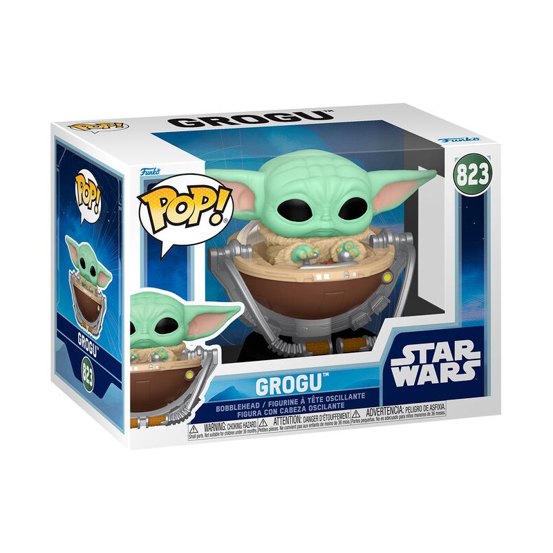 Figura POP Star Wars Mandalorian & Grogu - Grogu in Pram