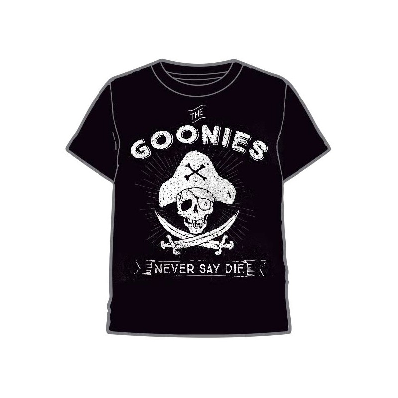 Camiseta Never Say Die The Goonies adulto