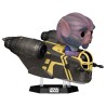 Figura POP Rides Deluxe Star Wars Mandalorian & Grogu Zeb Orrelios in the Razor Crest - imagen 2