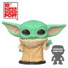 Figura POP Star Wars Mandalorian Yoda The Child 25cm - imagen 1
