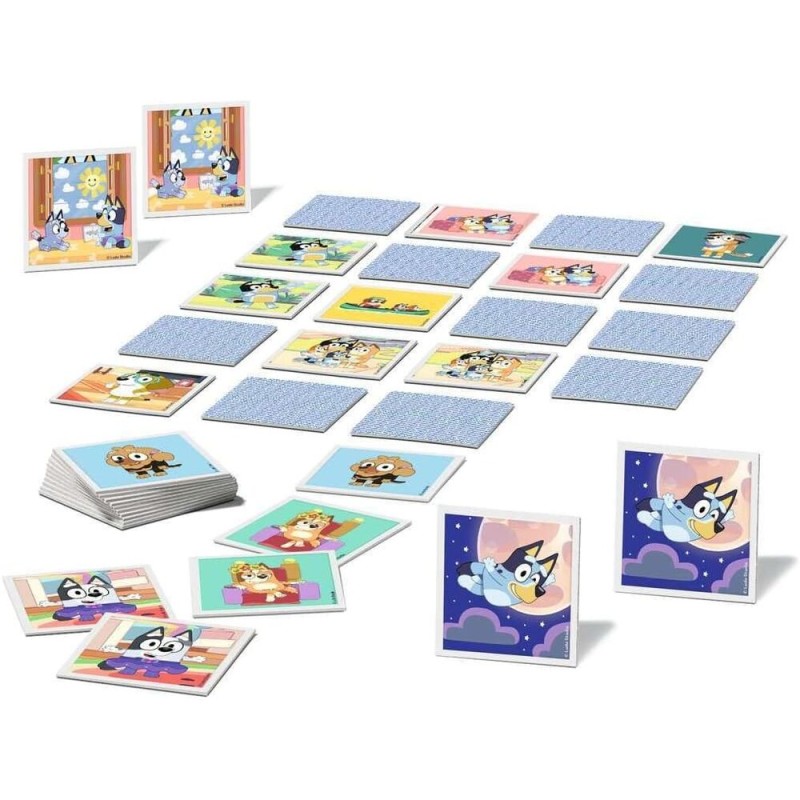 Juego Memory Bluey