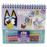 Set coloreable con pegatinas Bluey - imagen 1