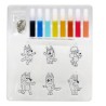 Set coloreable colgadores decorativos Bluey - imagen 1