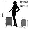 Maleta trolley ABS Uniform Miercoles 55cm - imagen 2