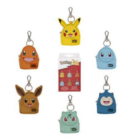 Llavero mini mochila Mystery Pokemon Loungefly surtido