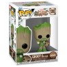 Figura POP Marvel We Are Groot - Groot as Iron Man - imagen 1