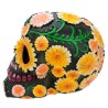 Figura Calavera Día de los Muertos Margaritas 11cm - imagen 3