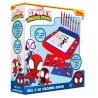 Estacion Dibujo Roll & Go Spidey Marvel - imagen 1