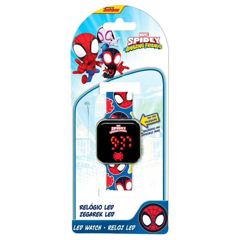 Reloj led Spidey the Amazing Friends Marvel