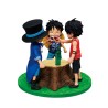 Figura Ichibansho Ace & Sabo & Luffy Dramatic Memories One Piece 10cm - imagen 1