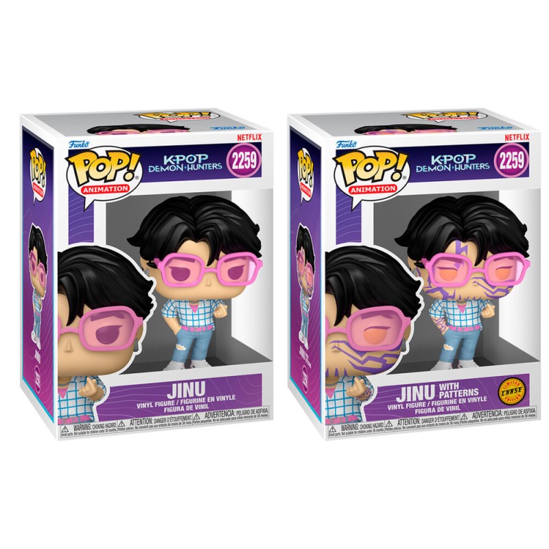 Figura POP Kpop Demon Hunters Jinu 5 + 1 Chase