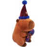 Peluche capibara gorro de papa noel FC Barcelona 35cm - imagen 1