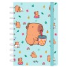 Cuaderno A4 Bubble Tea Capibara - imagen 1