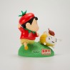 Figura Shinnosuke Vegetable Costume Crayon Shinchan 10cm - imagen 3
