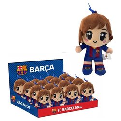 Peluche Chica FC Barcelona 12cm