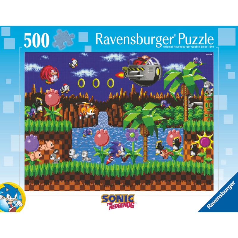 Puzzle Sonic the Hedgehog 500pzs