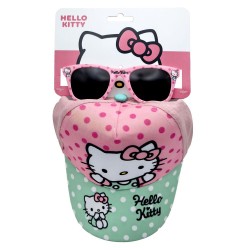 Set gorra + gafas sol Hello Kitty