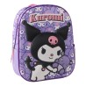 Mochila 3D Kuromi Hello Kitty 30cm - imagen 1