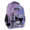 Mochila Kuromi Hello Kitty 42cm adaptable - imagen 1