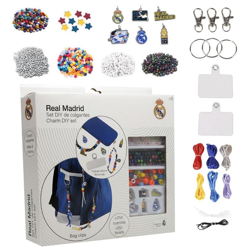 Set crea colgantes Real Madrid