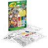Blister 7 rotuladores + Libro Actividades Jungle Pups Patrulla Canina Paw Patrol Crayola - imagen 1