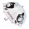 Paraguas manual POE Kuromi Hello Kitty - imagen 1