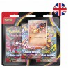 Blister 3 sobres cartas Megaevolution Chaos Rising Pokemon ingles - imagen 2