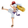 Figura Monkey D. Luffy Gear 5 Battle Record One Piece 17cm - imagen 1