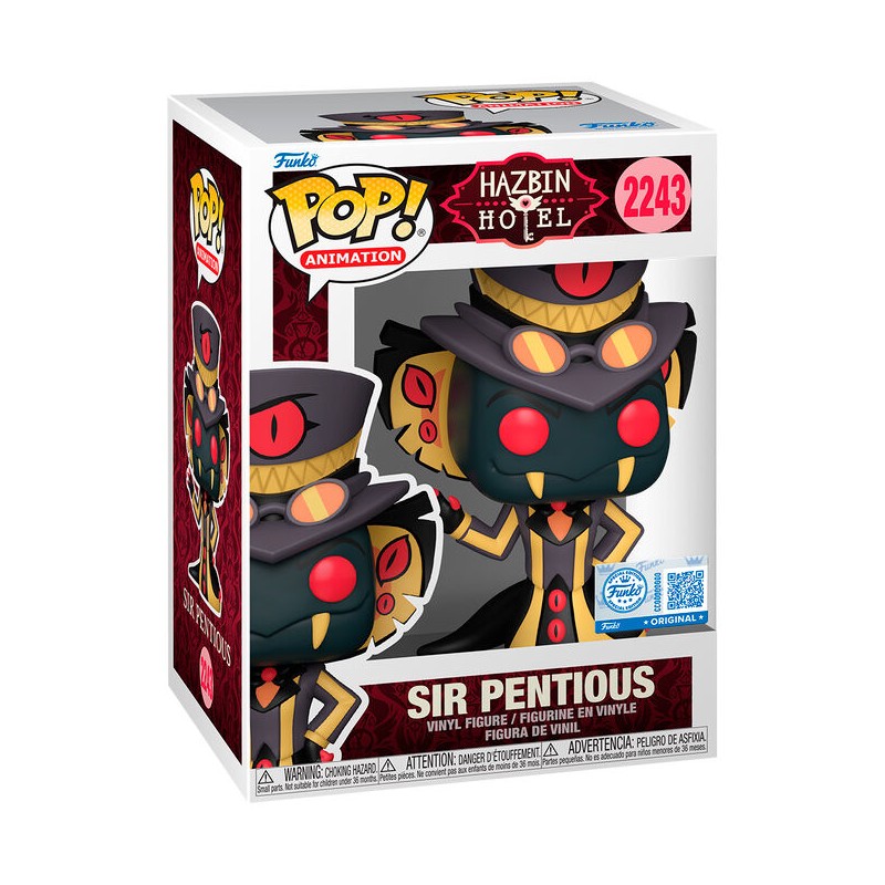 Figura POP Hazbin Hotel Sir Pentious Exclusive