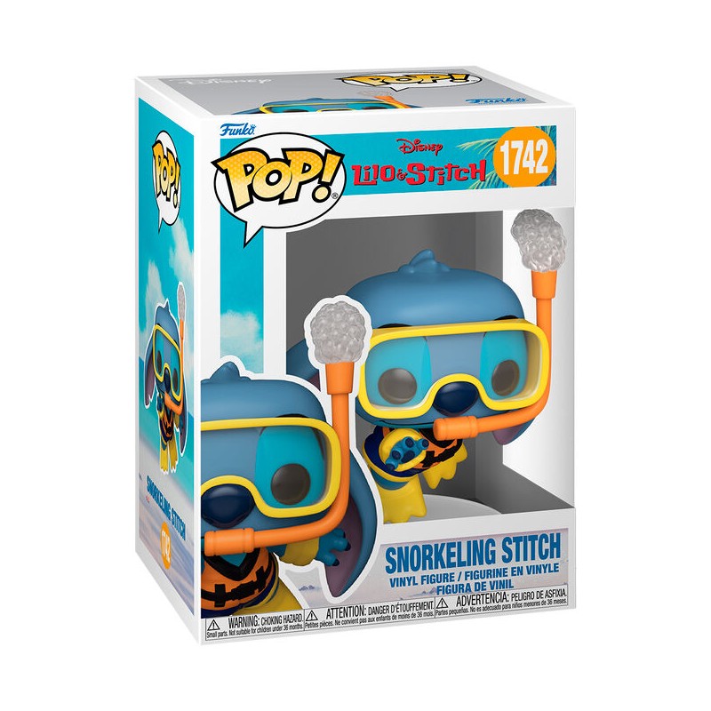 Figura POP Disney Lilo & Stitch Snorkeling Stitch