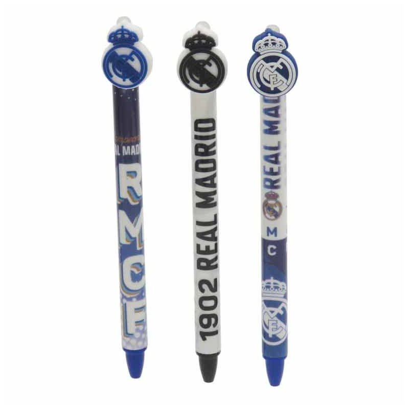 Boligrafo borrable Real Madrid surtido